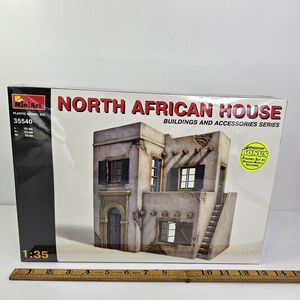 SEALED MiniArt 35540 North African House 1:35 BONUS Figures Set By Dragon